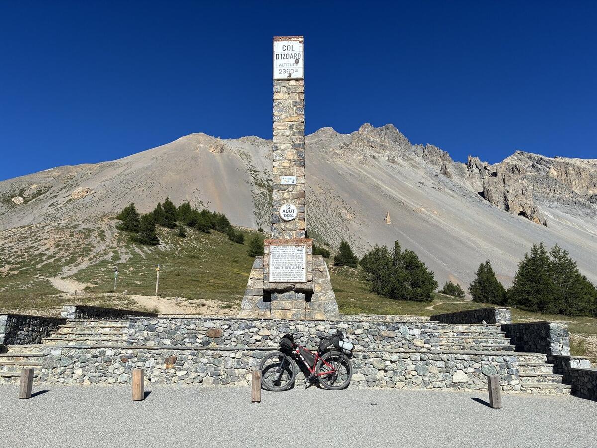 Col d'Izoard Summit.